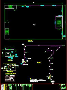 某有限公司3噸燃?xì)忮仩t供氣施工圖（說(shuō)明、材料表、平面、系統(tǒng)圖）CAD文件